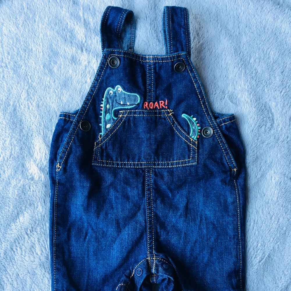 Baby boy overall shorts